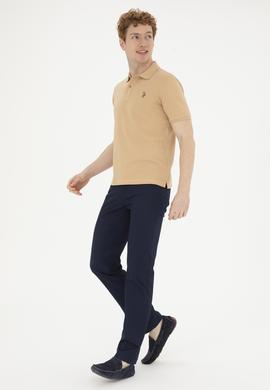 Erkek Camel Basic Tişört - 50267944120