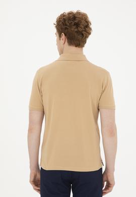Erkek Camel Basic Tişört - 50267944120