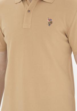 Erkek Camel Basic Tişört - 50267944120