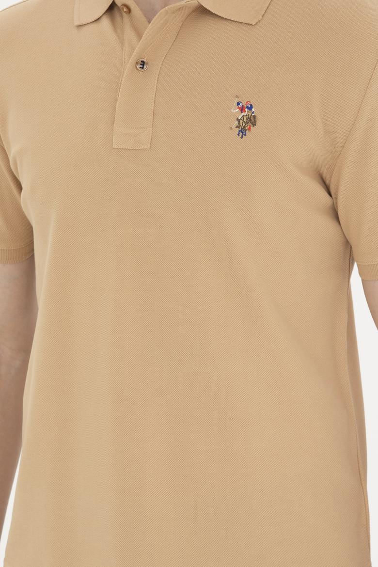 Erkek Camel Basic Tişört - 50267944120