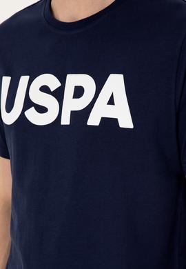 Erkek Regular Fit Bisiklet Yaka Lacivert Basic Tişört - 50279620149