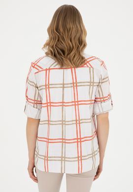 Kadın Açık Haki Uzun Kollu Gömlek - 50289132013