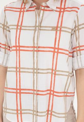 Kadın Açık Haki Uzun Kollu Gömlek - 50289132013