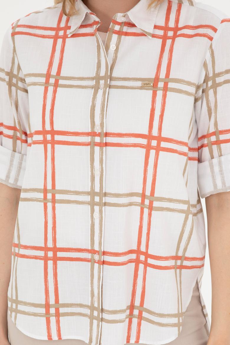 Kadın Açık Haki Uzun Kollu Gömlek - 50289132013