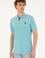 Erkek Regular Fit Polo Yaka Mint Tişört