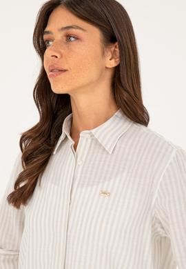 Kadın Taş Uzun Kollu Gömlek - 50289063035