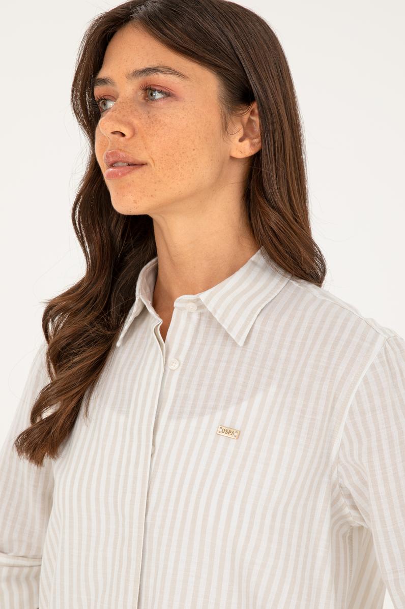 Kadın Taş Uzun Kollu Gömlek