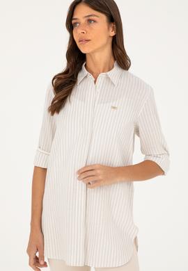 Kadın Taş Uzun Kollu Gömlek - 50289063035