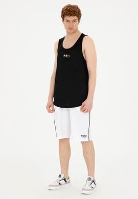 Erkek Beyaz Örme Şort - 50281506028