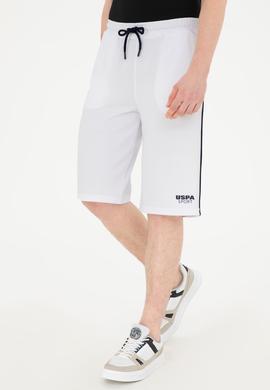 Erkek Beyaz Örme Şort - 50281506028