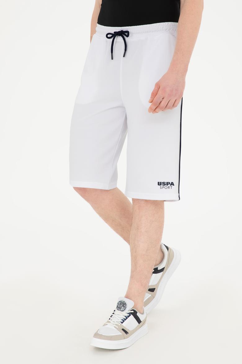 Erkek Beyaz Örme Şort - 50281506028