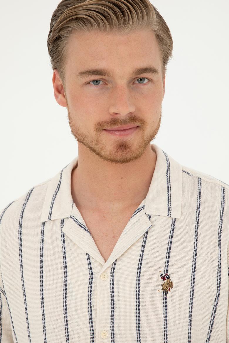 Erkek Lacivert Kısa Kollu Gömlek - 50284236001