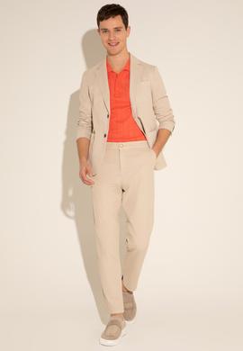 Erkek Carrot Fit Camel Kanvas Pantolon - 50287457029