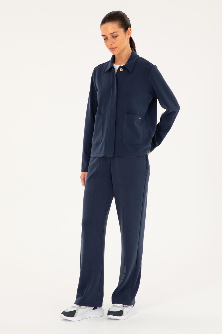 Kadın Lacivert Sweatshirt - 50282884008