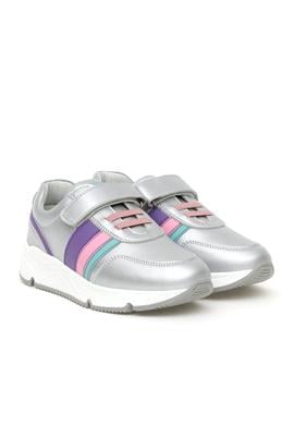 Kız Çocuk Gri Spor Ayakkabı - 50295153019