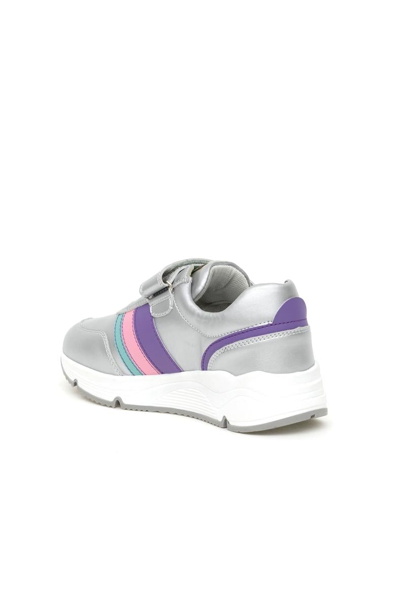 Kız Çocuk Gri Spor Ayakkabı - 50295153019