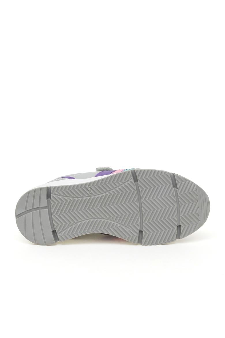 Kız Çocuk Gri Spor Ayakkabı - 50295153019