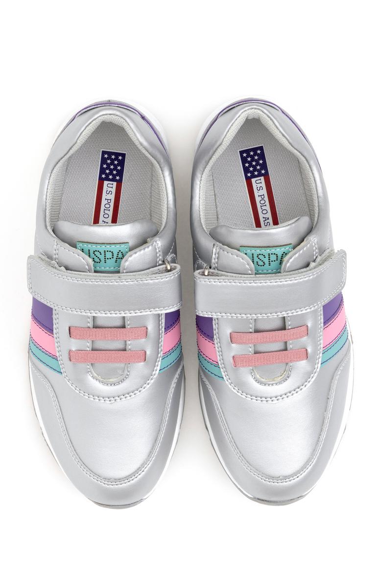 Kız Çocuk Gri Spor Ayakkabı - 50295153019