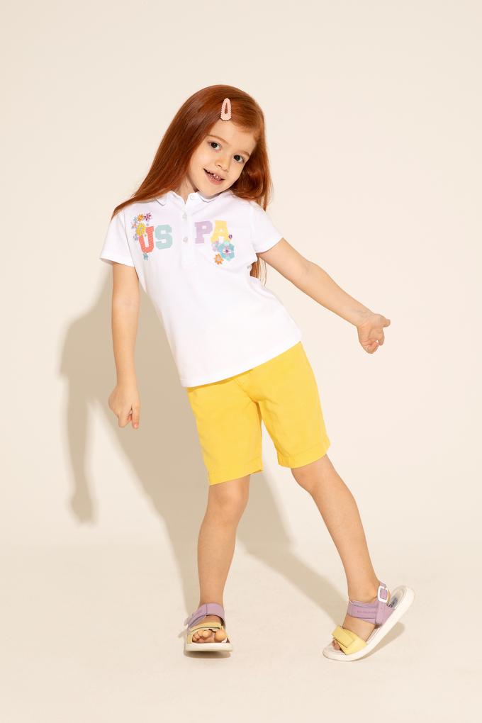 Kız Çocuk Beyaz Tişört