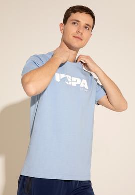 Erkek Açık Mavi Tişört - 50281841036