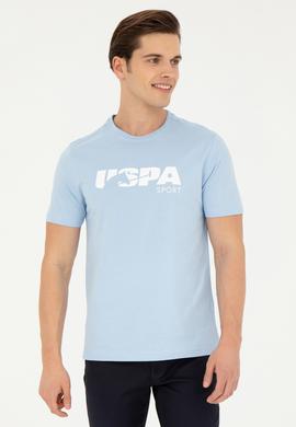 Erkek Açık Mavi Tişört - 50281841036