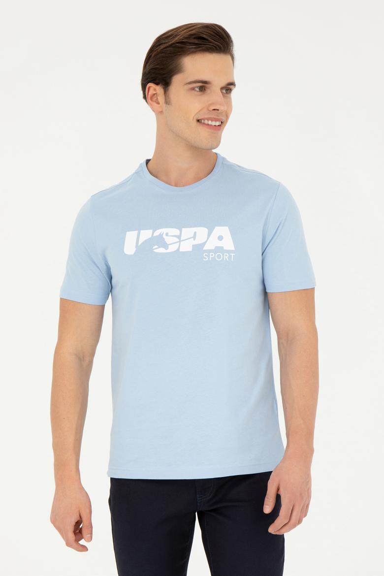 Erkek Açık Mavi Tişört - 50281841036