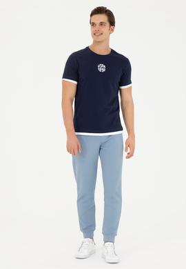 Erkek İndigo Eşofman Altı - 50282485016