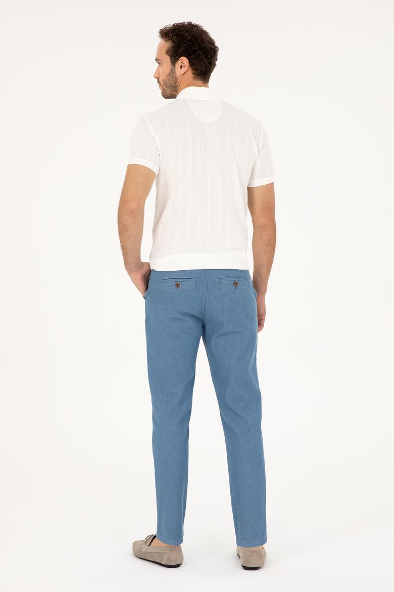 Erkek İndigo Jean Pantolon - 50280460054