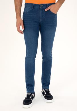 Erkek Mavi Jean Pantolon - 50280693038