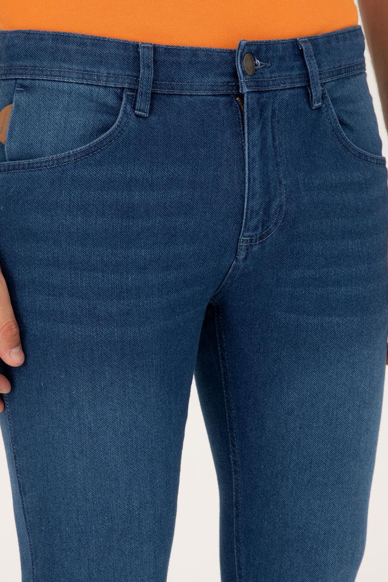 Erkek Mavi Jean Pantolon - 50280693038