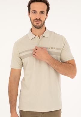 Erkek Regular Fit Polo Yaka Taş Tişört - 50287102031