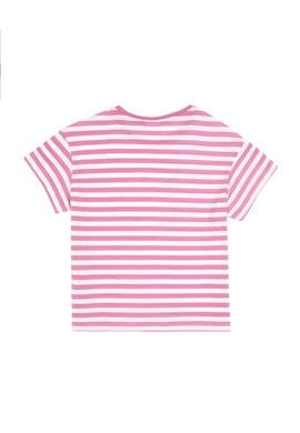 Kız Çocuk Menekşe Bisiklet Yaka Tişört - 50288440017