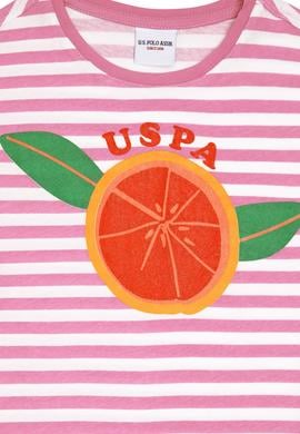 Kız Çocuk Menekşe Bisiklet Yaka Tişört - 50288440017