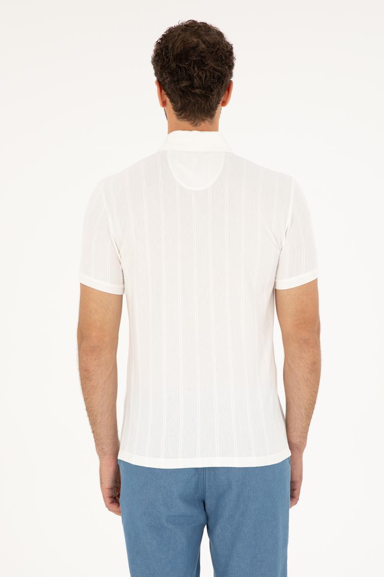 Erkek Ekru Tişört - 50282506017