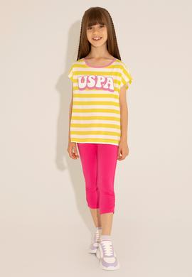 Kız Çocuk Fuşya Tayt - 50263606029