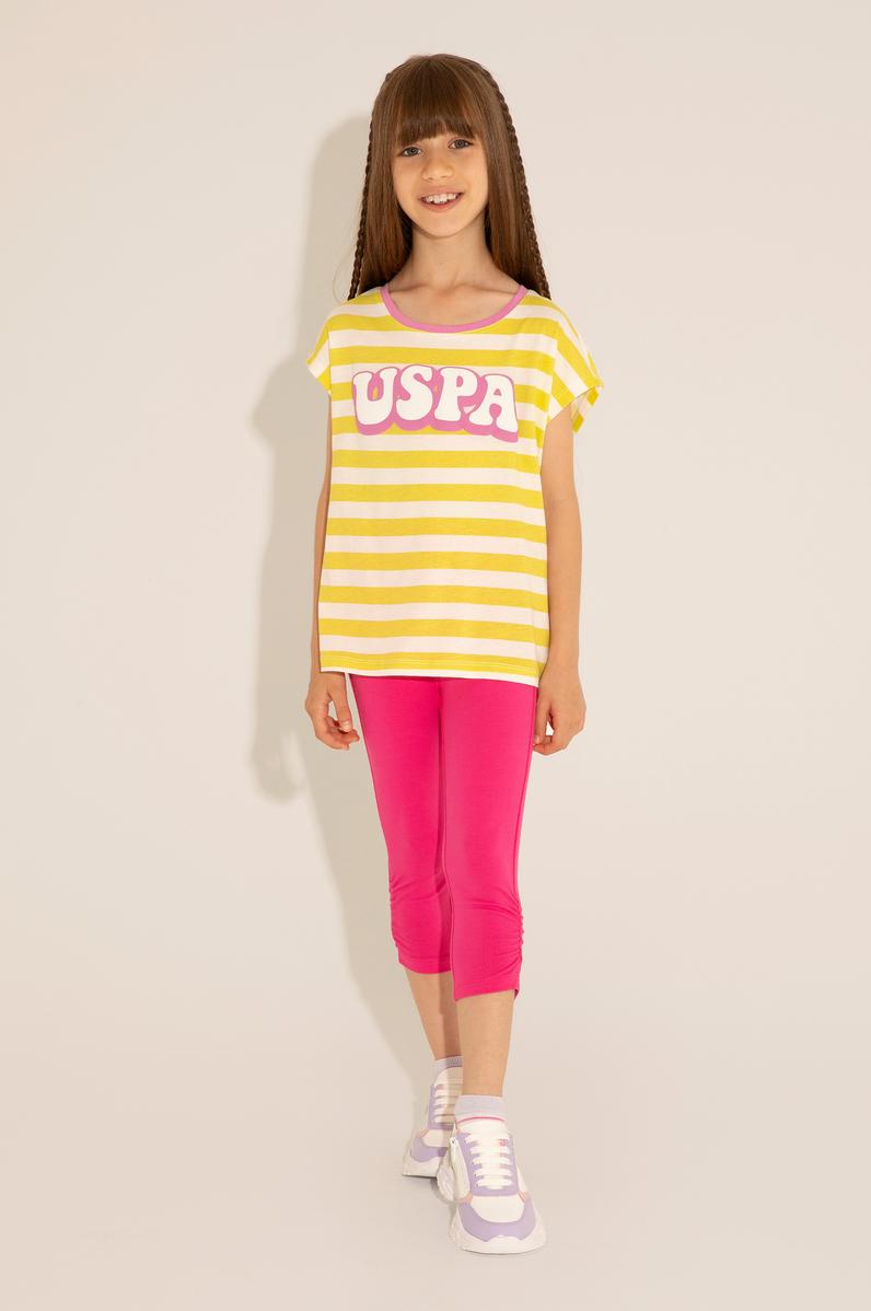 Kız Çocuk Fuşya Tayt