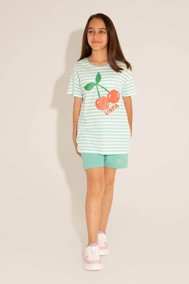 Çocuk Mint Örme Şort - 50265400008