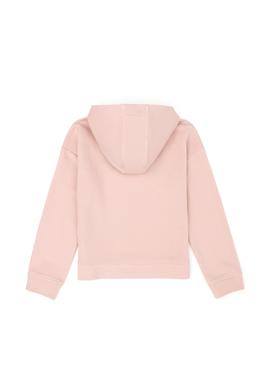 Kız Çocuk Toz Pembe Kapüşonlu Sweatshirt - 50276913021