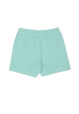 Kız Çocuk Mint Örme Şort - 50288132029
