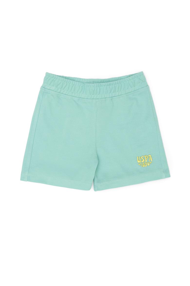 Kız Çocuk Mint Örme Şort - 50288132029