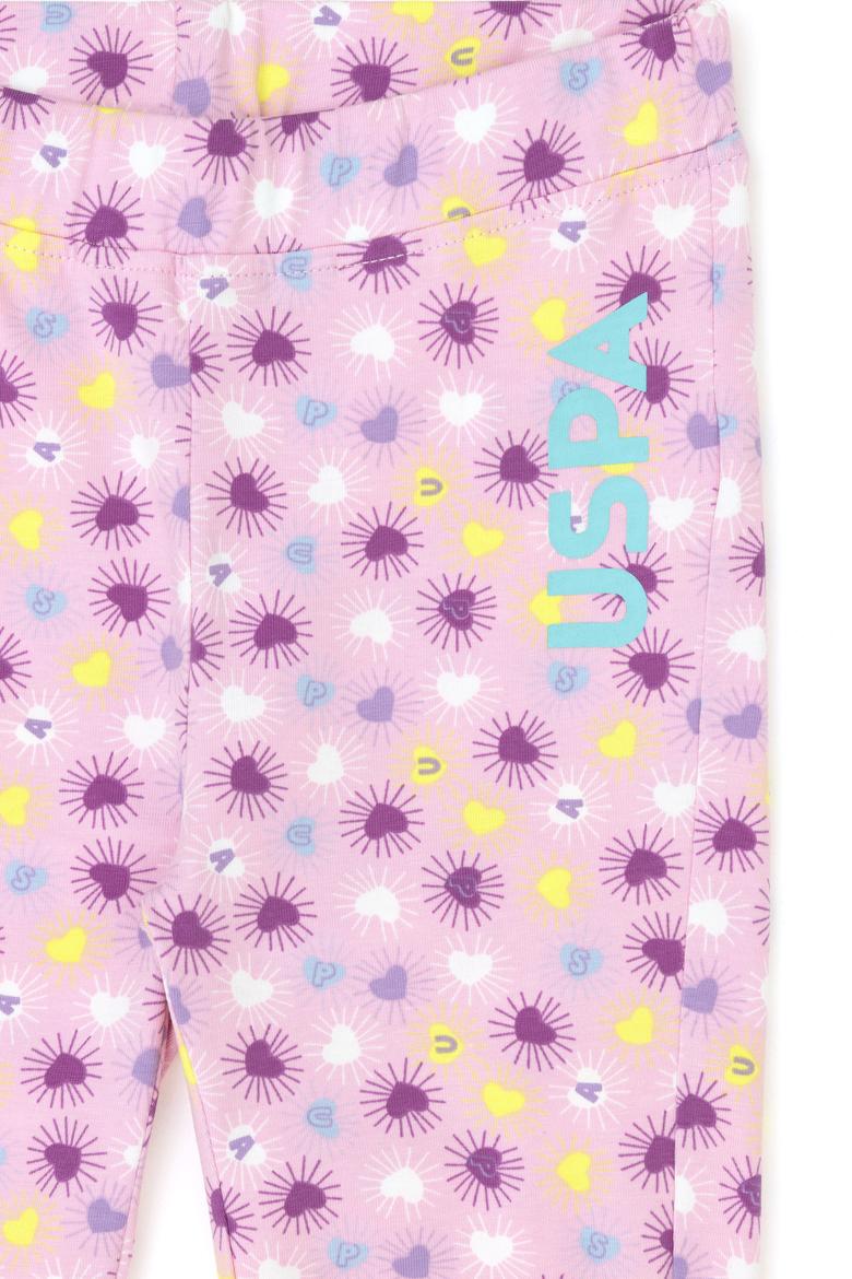 Kız Çocuk Pembe Tayt - 50288439020