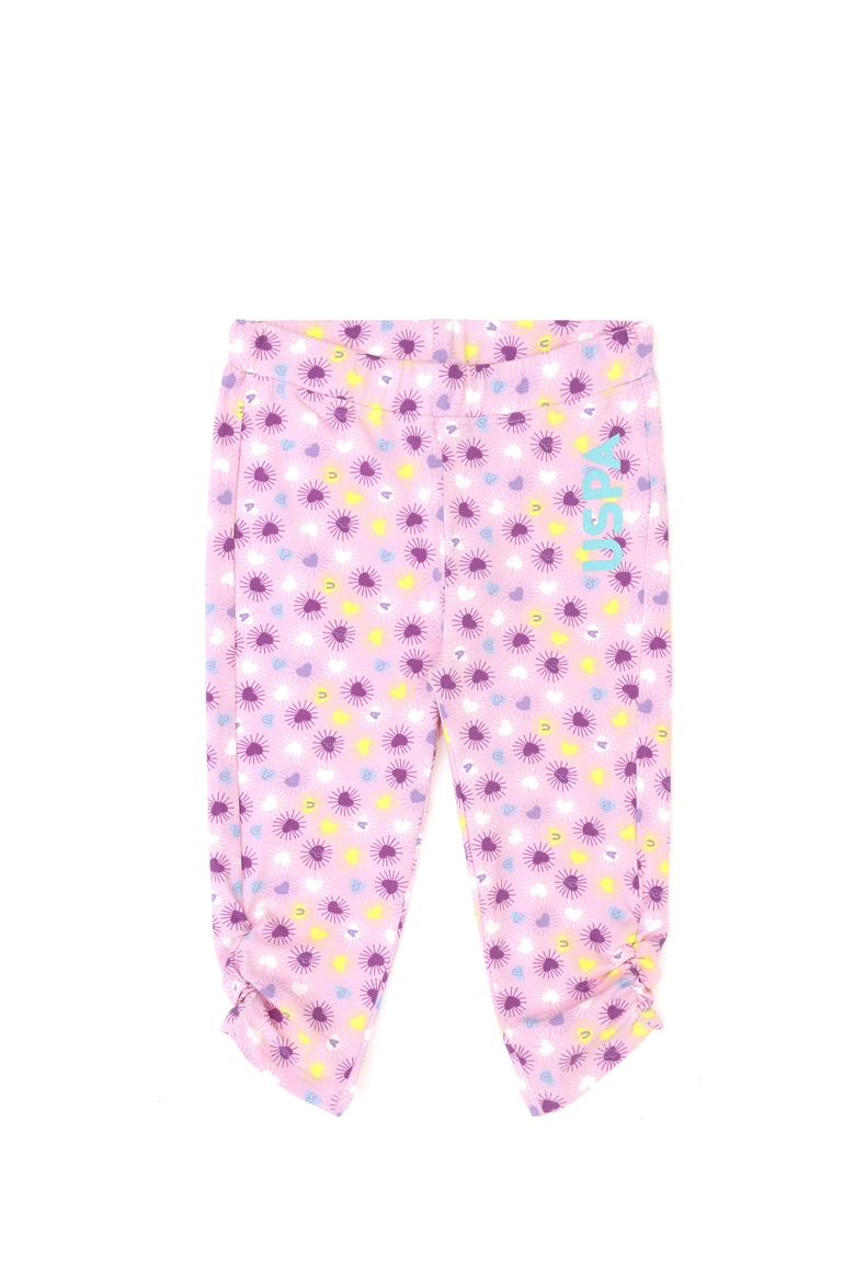 Kız Çocuk Pembe Tayt - 50288439020