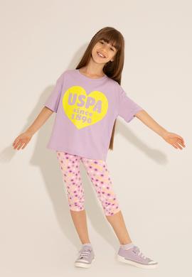 Kız Çocuk Pembe Tayt - 50288439020