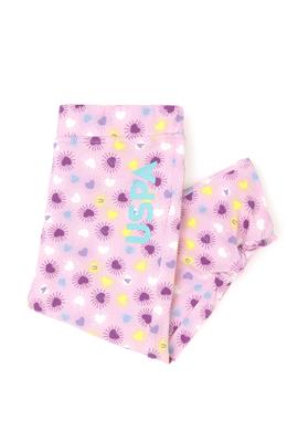 Kız Çocuk Pembe Tayt - 50288439020