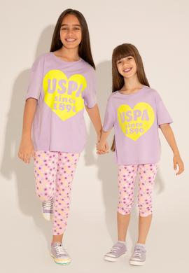 Kız Çocuk Pembe Tayt - 50288439020