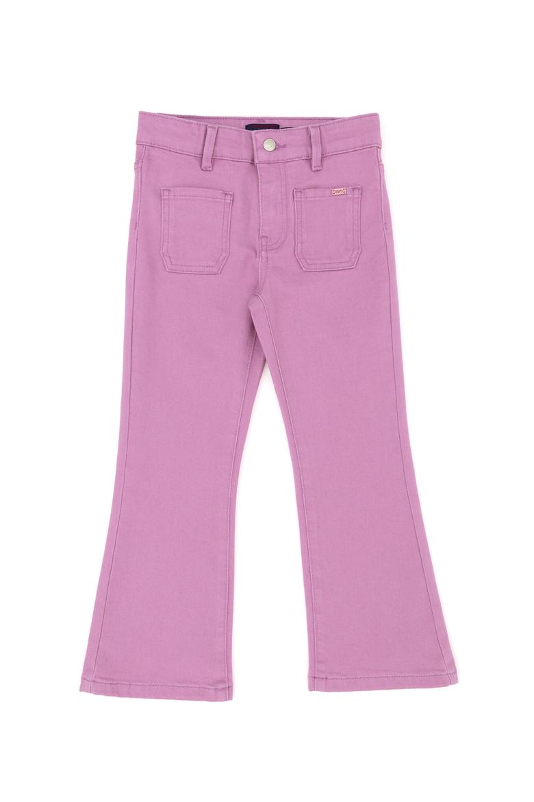 Kız Çocuk Pembe Jean Pantolon - 50283891004