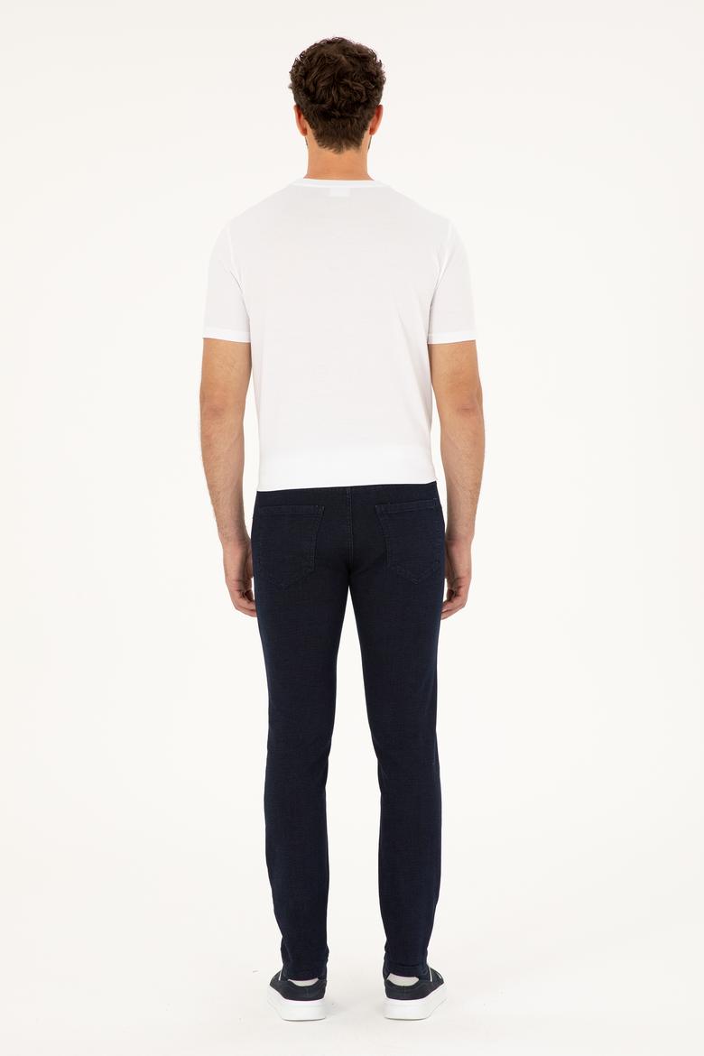 Erkek Koyu Mavi Jean Pantolon - 50288401110