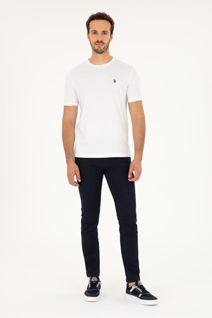 Erkek Koyu Mavi Jean Pantolon