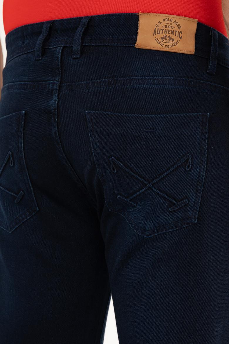 Erkek Koyu Mavi Jean Pantolon - 50280692035