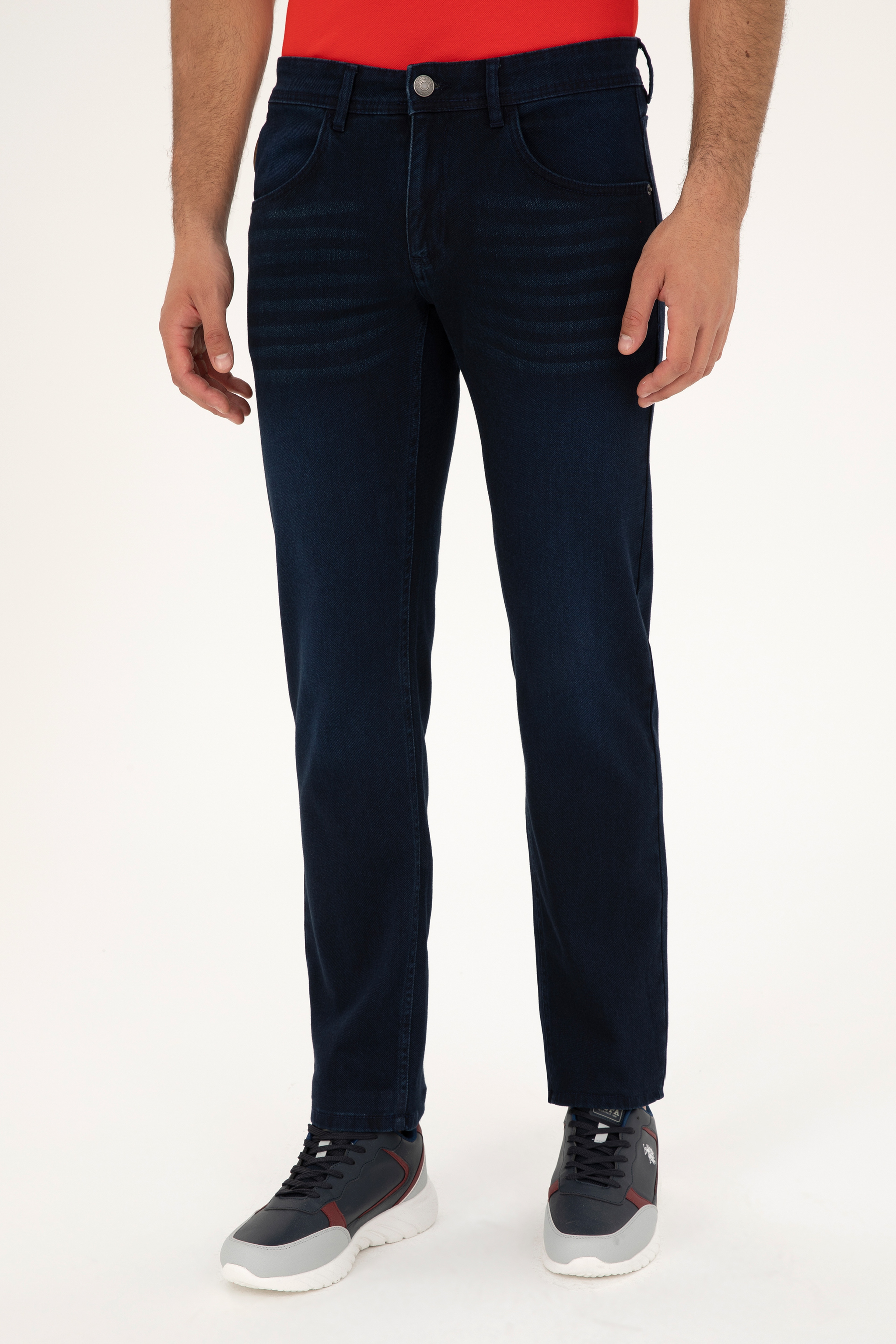 Erkek Koyu Mavi Jean Pantolon